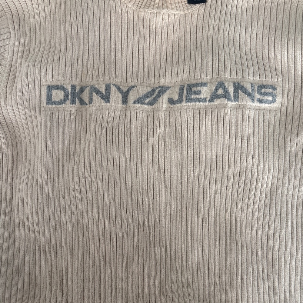 DKNY Jeans beige sweater